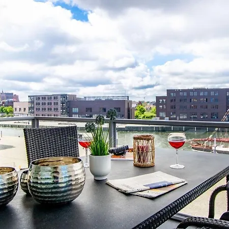 Hafenspitze App 16 Pier 2 16 Апартаменты Висмар